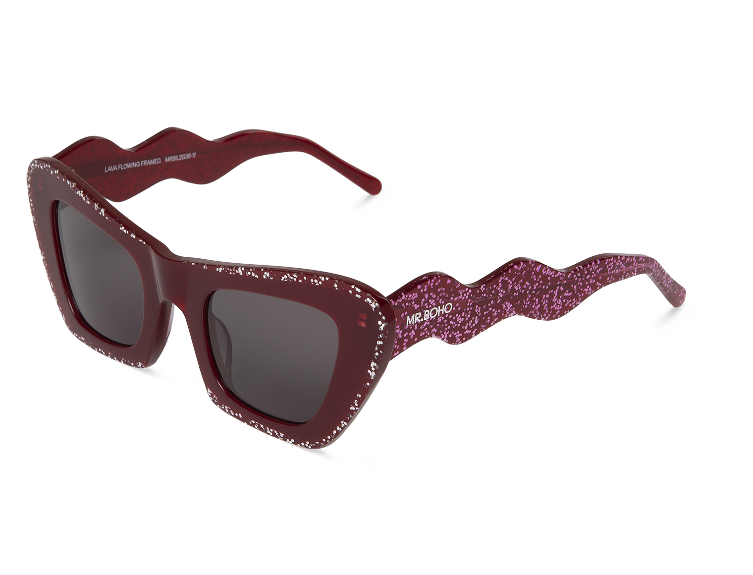 GARNET - LAVA FLOWING FRAMED