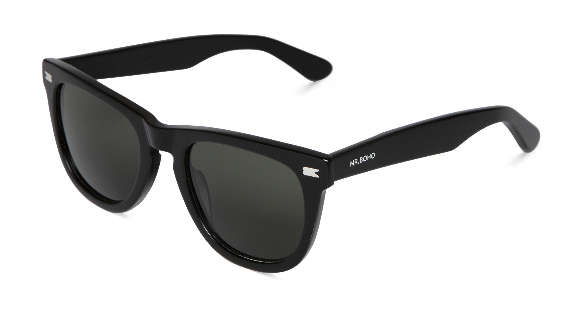 Gafas sales negras rectangulares